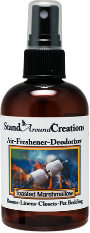 TOASTED MARSHMALLOW AIR-FRESHENER / DEODORIZER;  4-OZ.