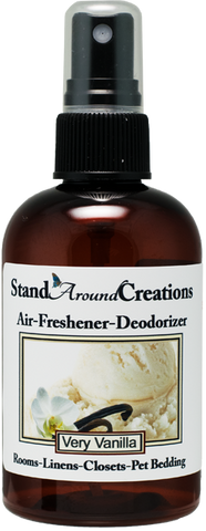 VERY VANILLA AIR-FRESHENER / DEODORIZER;  4-OZ.