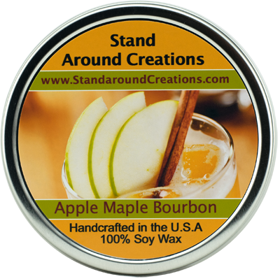 APPLE & MAPLE BOURBON TIN 16-OZ.