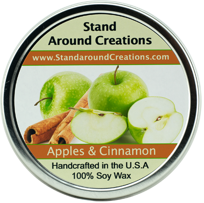 APPLES & CINNAMON TIN 16-OZ.