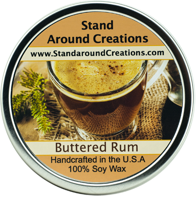 BUTTERED RUM TIN 16-OZ.