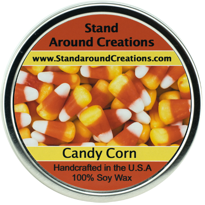 CANDY CORN TIN 16-OZ.