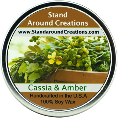 CASSIA & AMBER TIN 16-OZ.