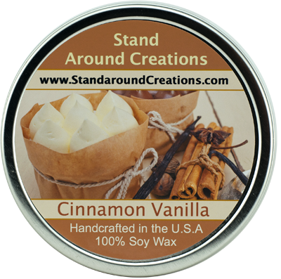 CINNAMON VANILLA TIN 16-OZ.