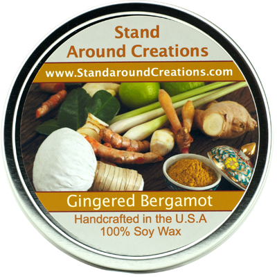 GINGERED BERGAMOT TIN 16-OZ.