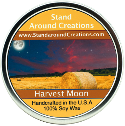 HARVEST MOON TIN 16-OZ.