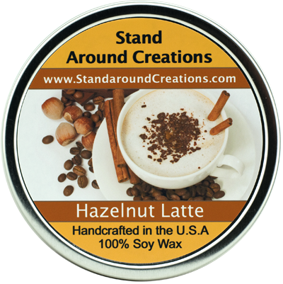 HAZELNUT LATTE' TIN 16-OZ.
