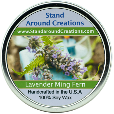 LAVENDER MING FERN TIN 16-OZ.