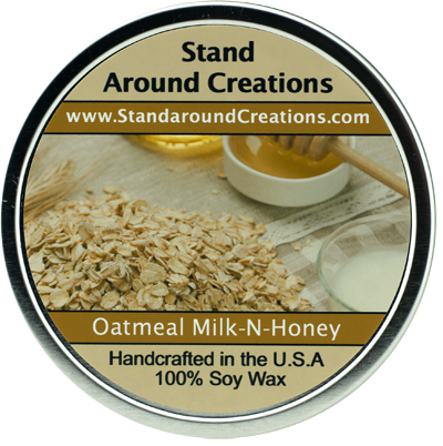 OATMEAL MILK-N-HONEY TIN 16-OZ.