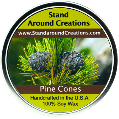 PINE CONES TIN 16-OZ.