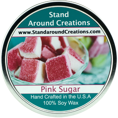 PINK SUGAR TIN 16-OZ.