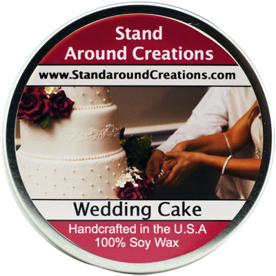 WEDDING CAKE TIN 16-OZ.