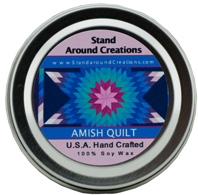 AMISH QUILT TIN 2-OZ.