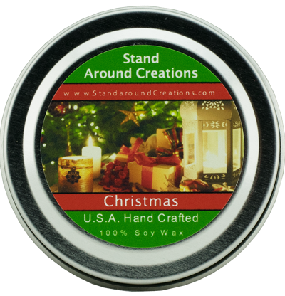 CHRISTMAS TIN 2-OZ.