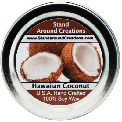 HAWAIIAN COCONUT TIN 2-OZ.