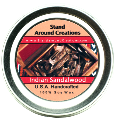 INDIAN SANDALWOOD WAX MELT 3-OZ. - Stand Around Creations