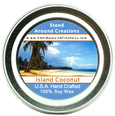ISLAND COCONUT TIN 2-OZ.