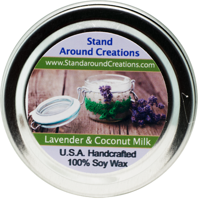 LAVENDER & COCONUT MILK TIN 2-OZ.