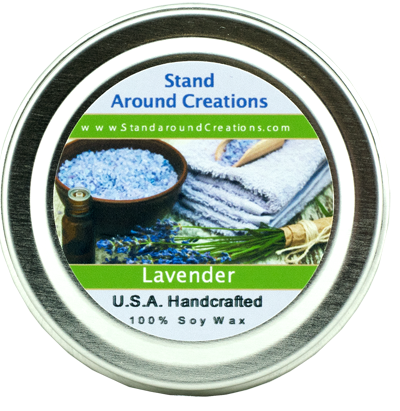 LAVENDER TIN 2-OZ.