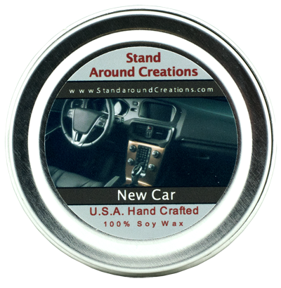 NEW CAR TIN 2-OZ.