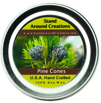 PINE CONES TIN 2-OZ.