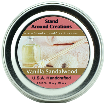 VANILLA SANDALWOOD TIN 2-OZ.