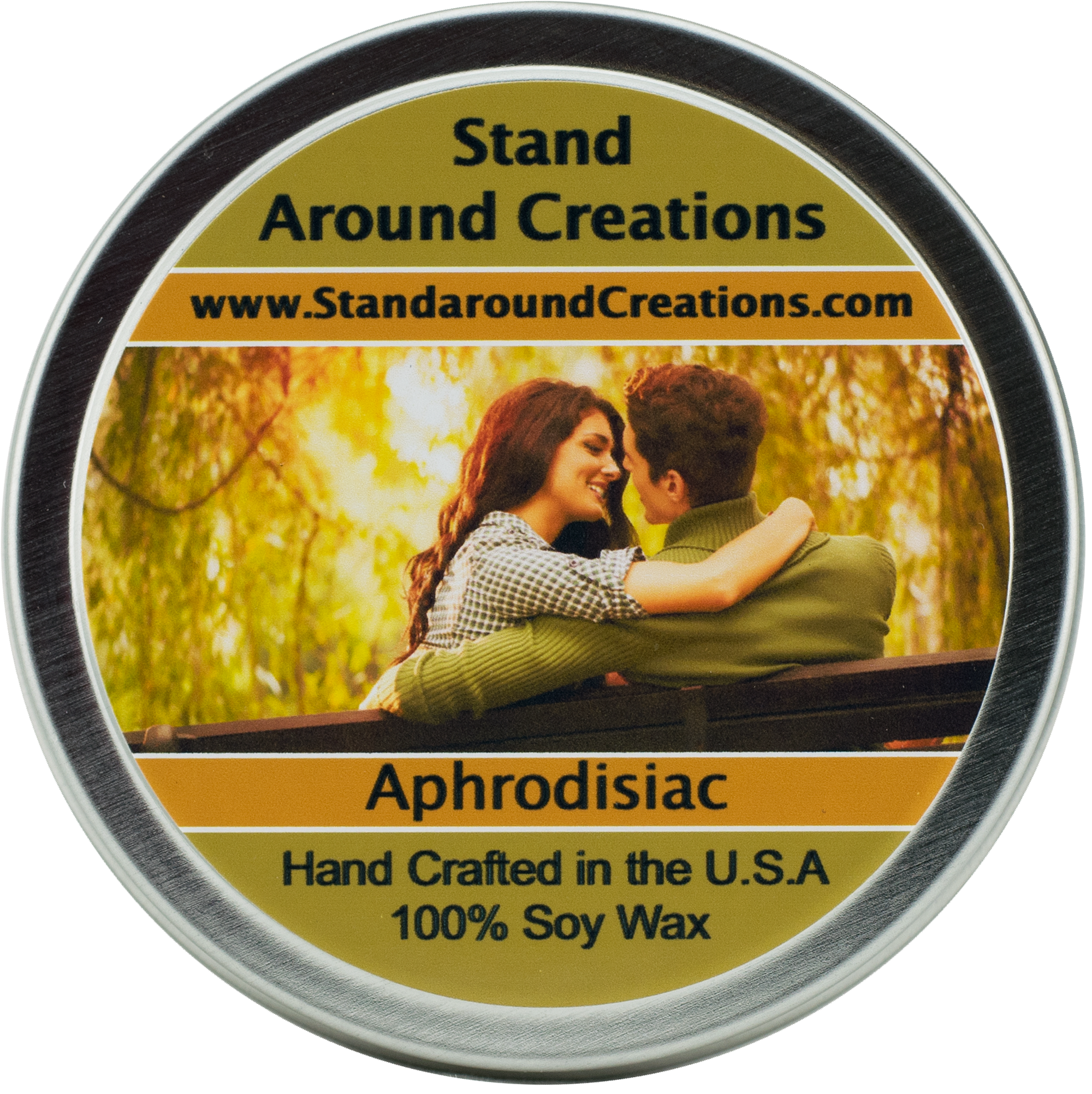APHRODISIAC TIN 4-OZ. - Stand Around Creations