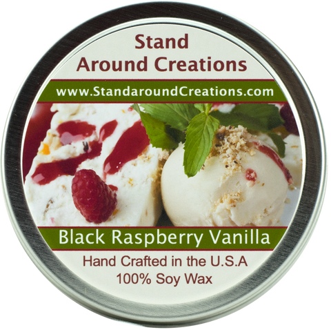 BLACK RASPBERRY VANILLA TIN 8-OZ.