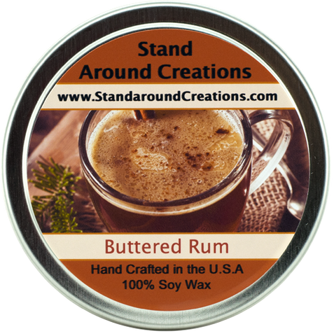 BUTTERED RUM TIN 4-OZ.