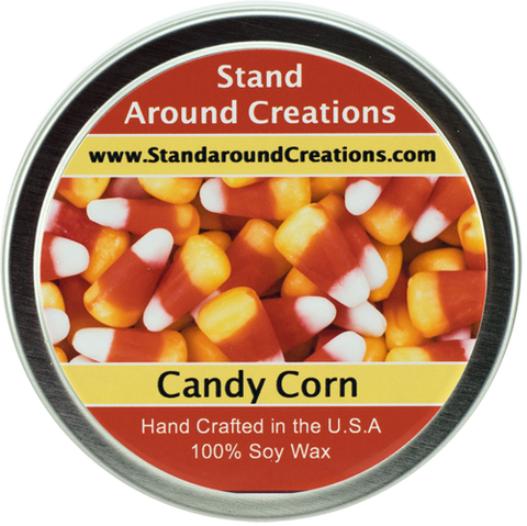 CANDY CORN TIN 8-OZ.