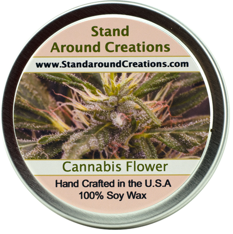 CANNABIS FLOWER TIN 4-OZ.