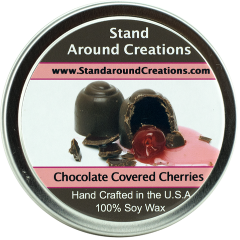 CHOCOLATE COVERED CHERRIES TIN 4-OZ.