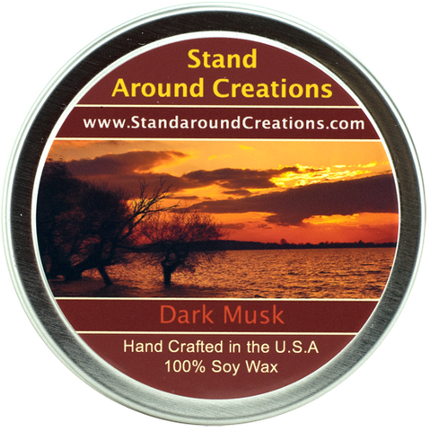 DARK MUSK TIN 8-OZ.