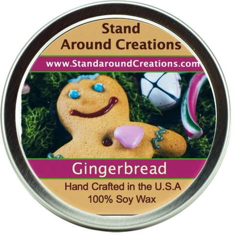 GINGERBREAD TIN 4-OZ.