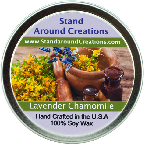 LAVENDER CHAMOMILE TIN 8-OZ.