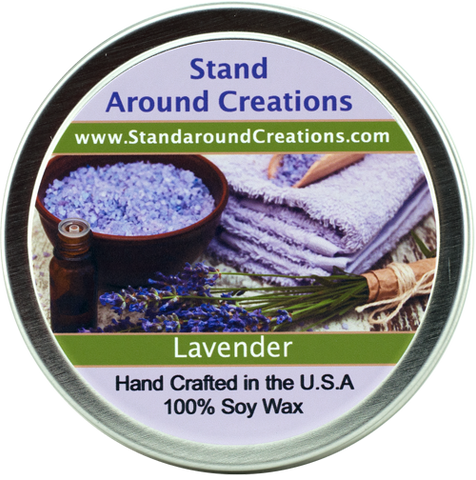LAVENDER TIN 6-OZ.