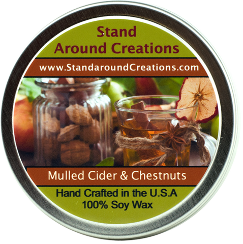 MULLED CIDER & CHESTNUTS TIN 6-OZ.