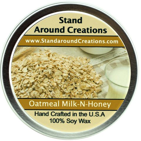 OATMEAL MILK-N-HONEY TIN 8-OZ.