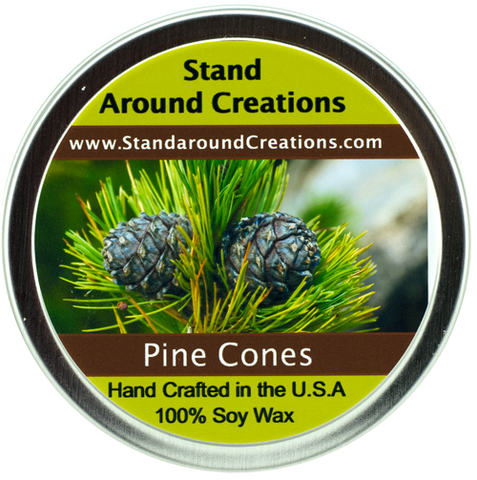 PINE CONES TIN 6-OZ.
