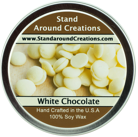 WHITE CHOCOLATE TIN 4-OZ.