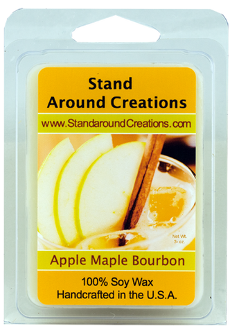 APPLE & MAPLE BOURBON WAX MELT 3-OZ.
