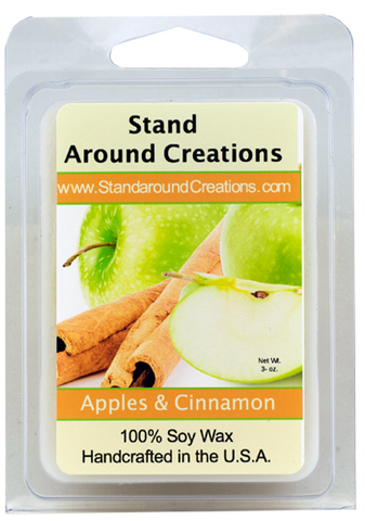 APPLES & CINNAMON WAX MELT 3-OZ.