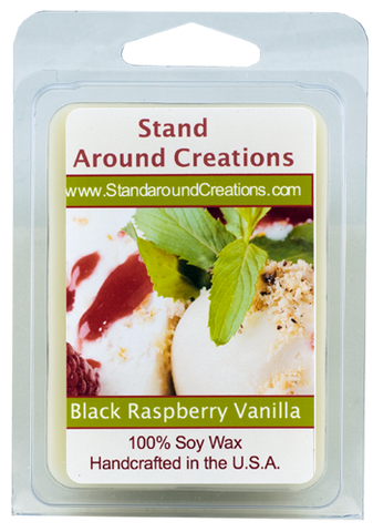 BLACK RASPBERRY VANILLA WAX MELT 3-OZ.