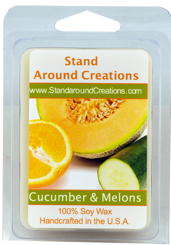 CUCUMBER & MELONS WAX MELT 3-OZ.