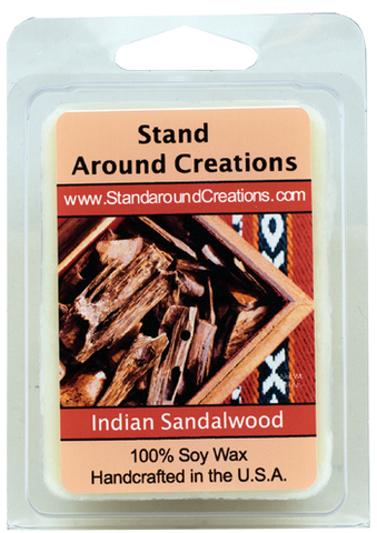INDIAN SANDALWOOD WAX MELT 3-OZ.