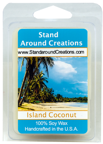 ISLAND COCONUT WAX MELT 3-OZ.