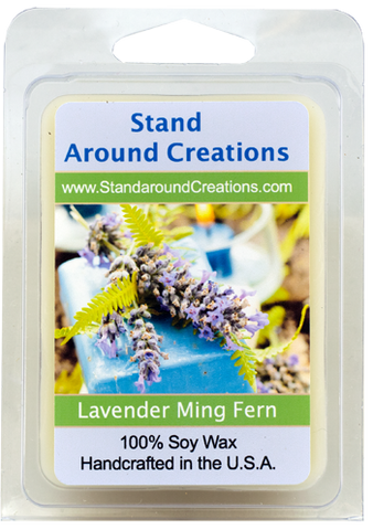 LAVENDER MING FERN WAX MELT 3-OZ.