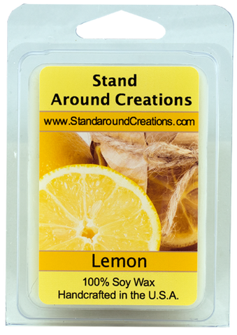 LEMON WAX MELT 3-OZ.