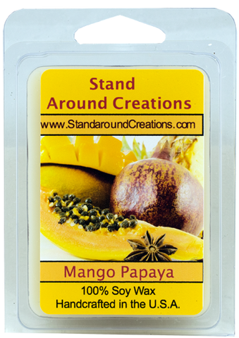 MANGO / PAPAYA WAX MELT 3-OZ.