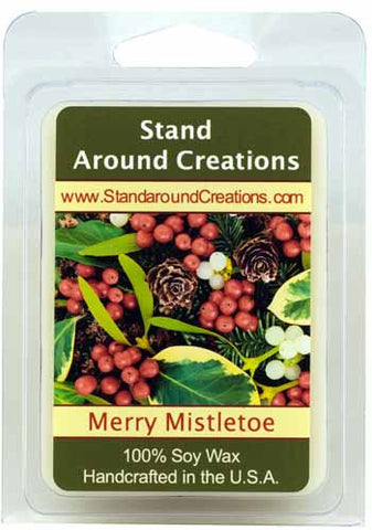 MERRY MISTLETOE WAX MELT 3-OZ.